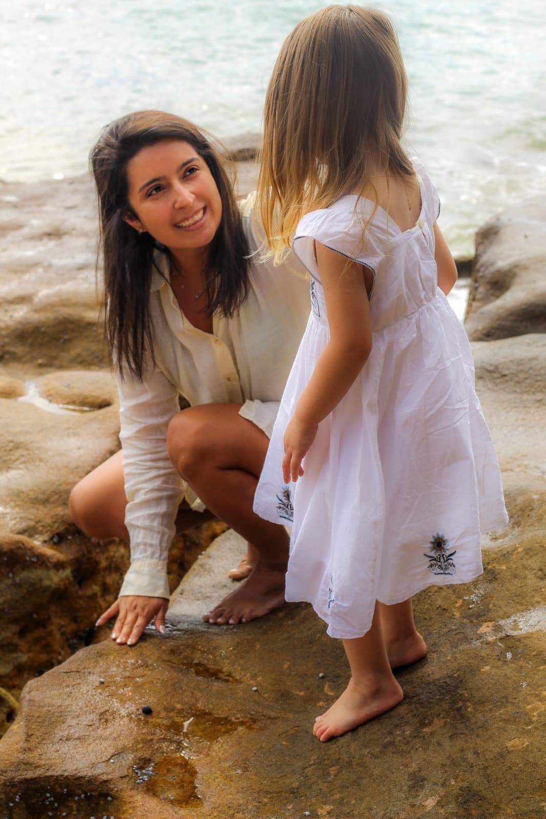 Child and carer at play